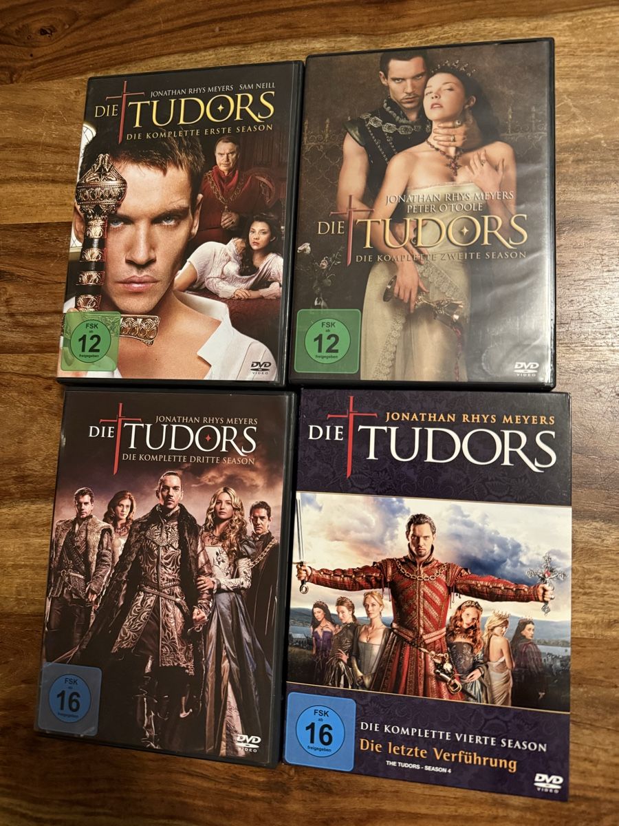 Tutti i DVDs: Die Tudors komplette Serie – Usato da Schaffhausen venduto da Annafeil
