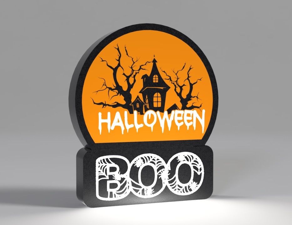 Lampade: Lightbox lumière led HALLOWEEN – Nuovo (secondo la descrizione) da Vicques venduto da PAMB3D