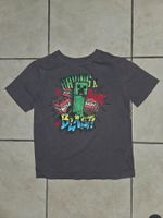 Minecraft T-Shirt grau Motiv Creeper Grösse 134-140