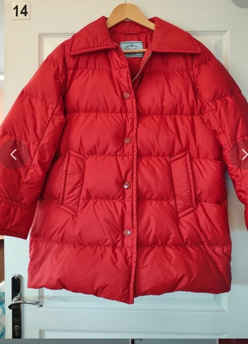Prada Giacche: Prada red down puffer jacket – Usato da Teufenthal AG venduto da yul_x526 3