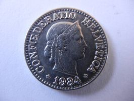Suisse / 10 centimes 1934