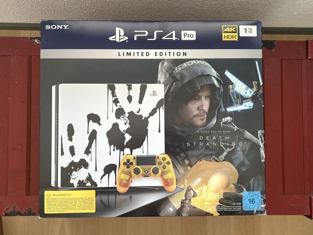 Playstation 4 Pro Death Stranding Konsole Console NEU (Neu und ...