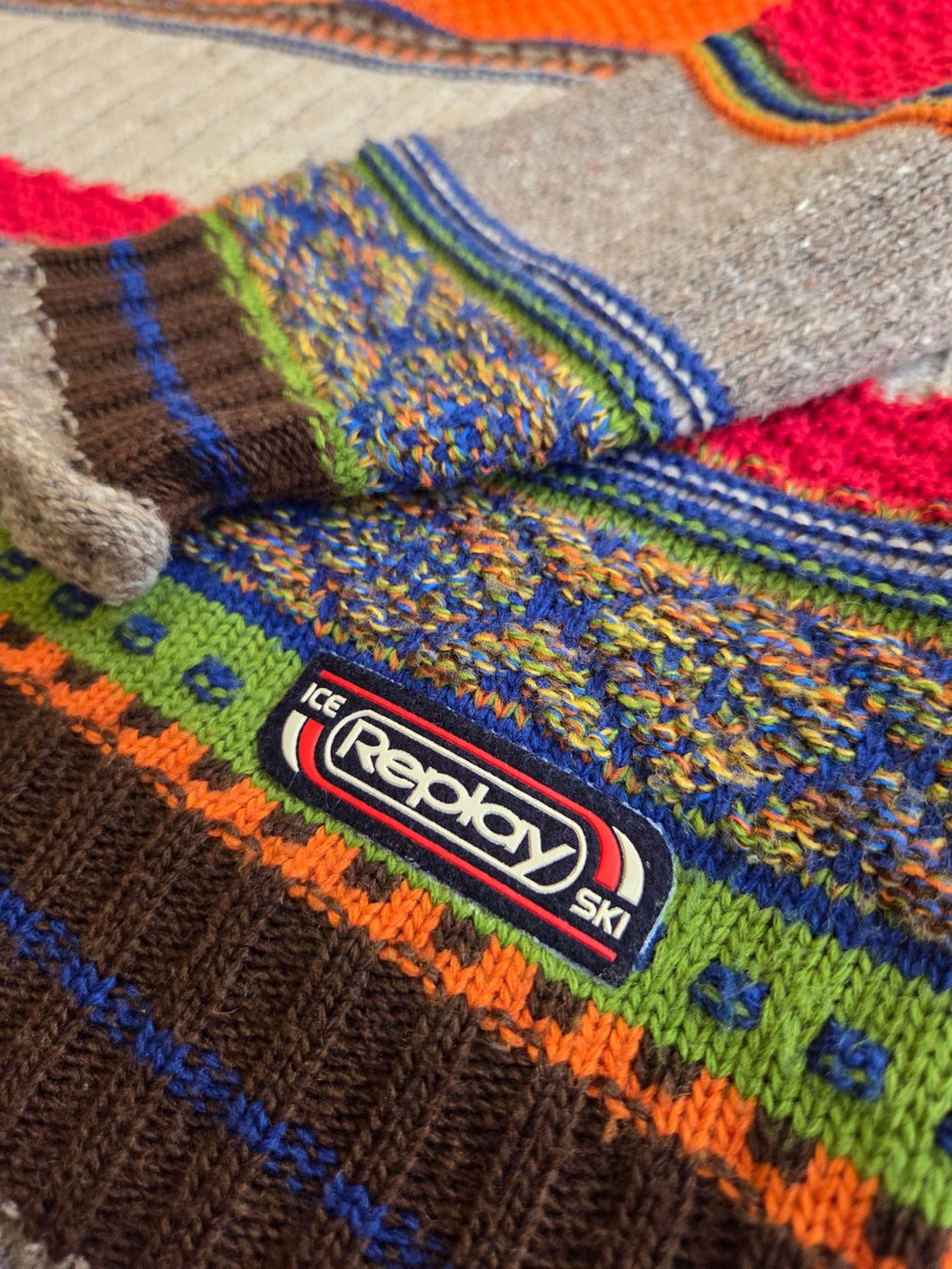 Maglioni & Felpe: Vintage Replay Ski Strickpullover 90er - ca.L – Usato da Bern venduto da -Aniko- 4