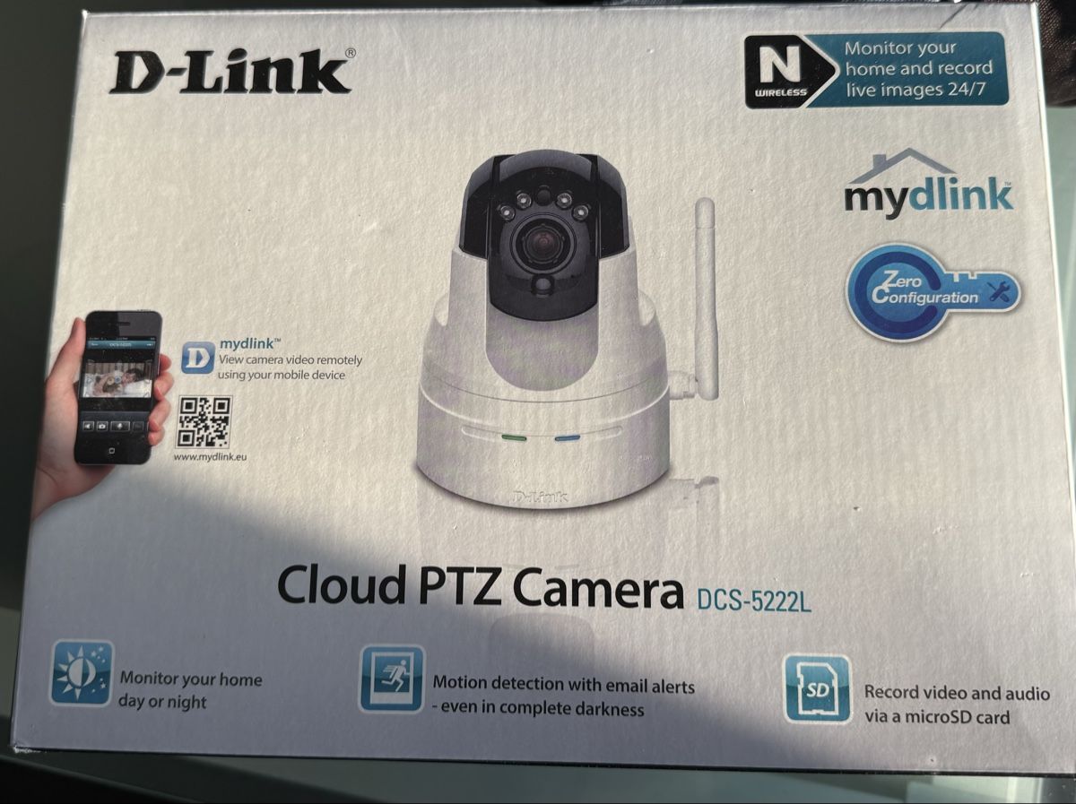 Dlink Sistemi d'allarme: !!NEU und original verpackt!! D-Link Cloud-Kamera DCS-5222L – Nuovo e nell'imballaggio originale da Schlattingen venduto da ReCoGi
