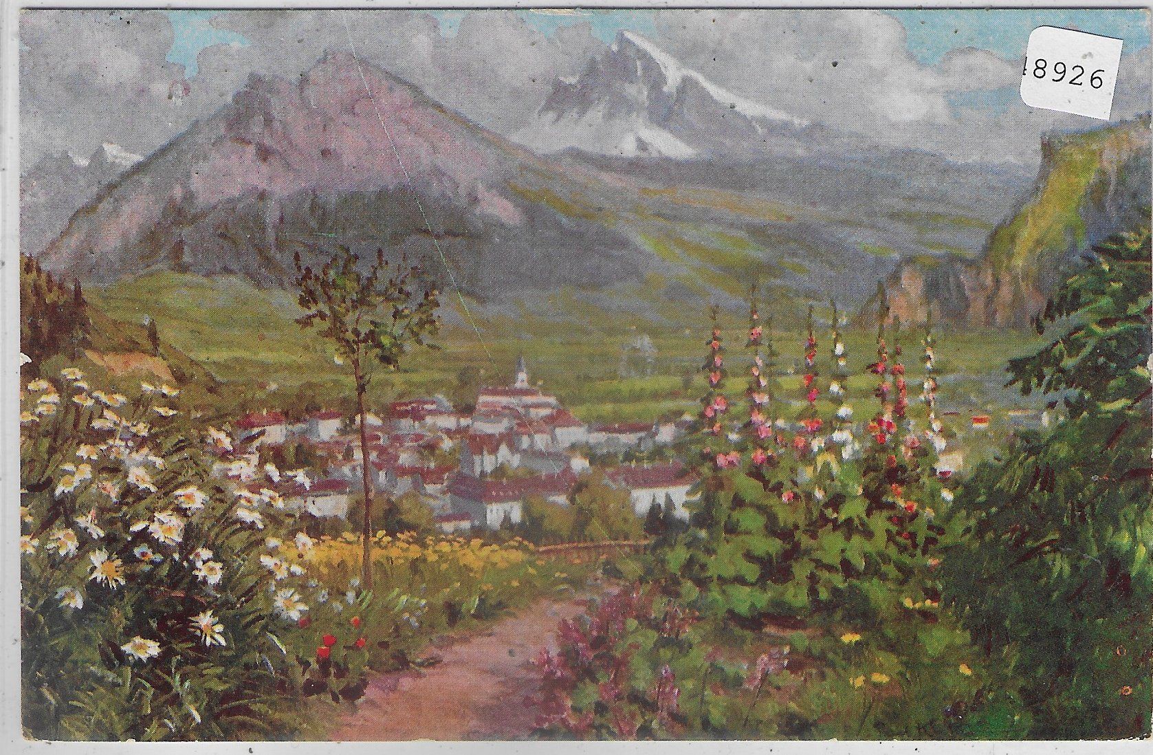 Cartoline postali: Paulo Kutscha - Bad Ragaz – Usato da Ettingen venduto da Kartenplanet