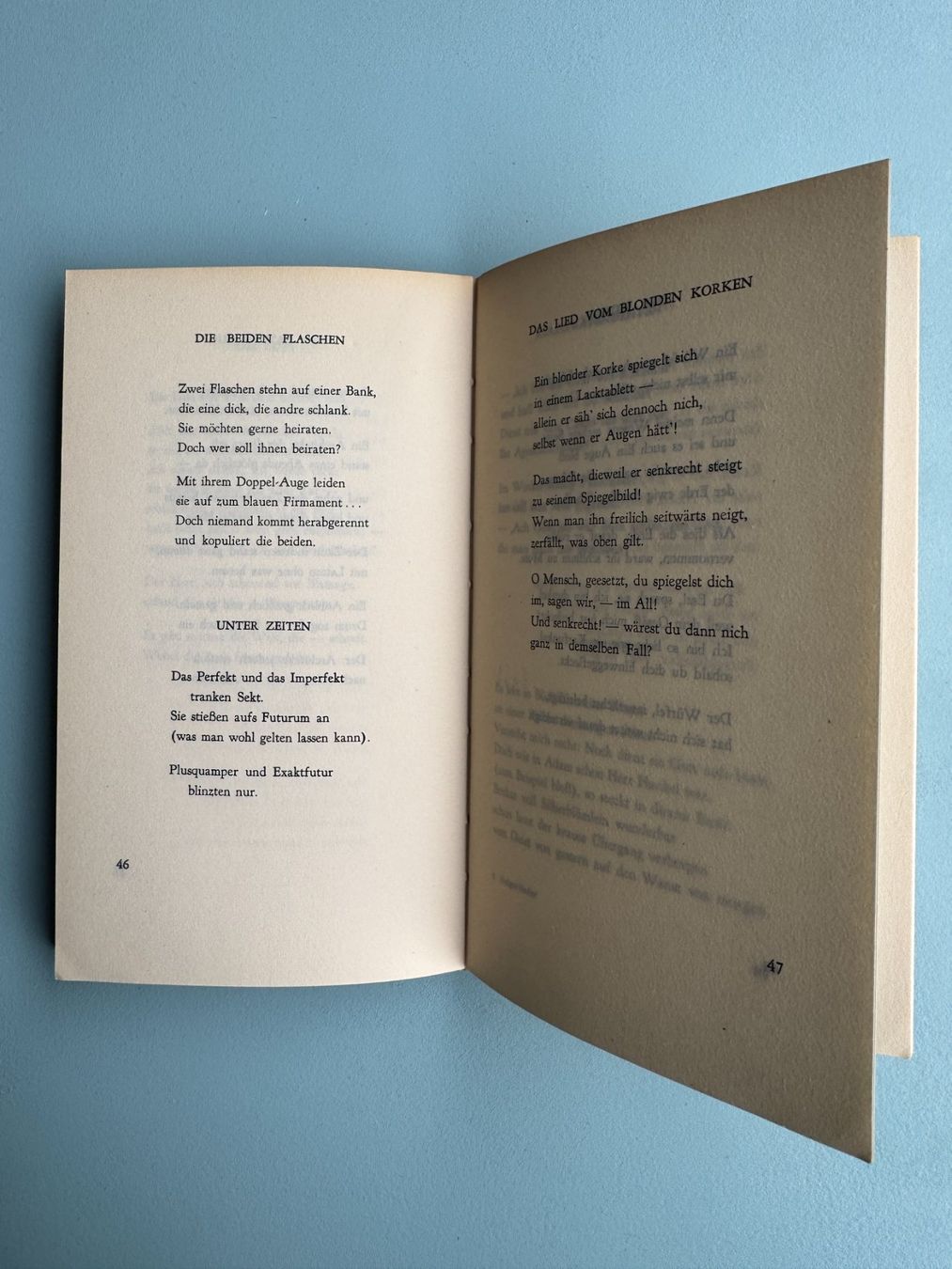 Bücher: MORGENSTERN - Galgenlieder - Arche 1952 – Gebraucht aus Basel von Kornblumen 1