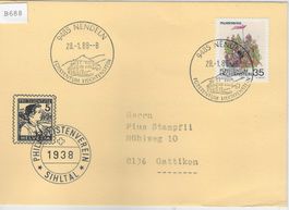 Werbestempel 9485 Nendeln FL 28.1.1988