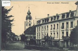 Gruss aus Huttwil - Rössliplatz