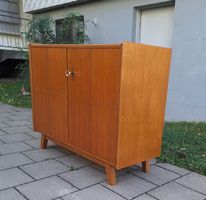 Mid-Century Sideboard Schwedischer Teakholz  2 Türen 60er