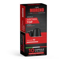 Moreno Aroma Top Nespresso® kompatibel – 10er Pack Aluminium