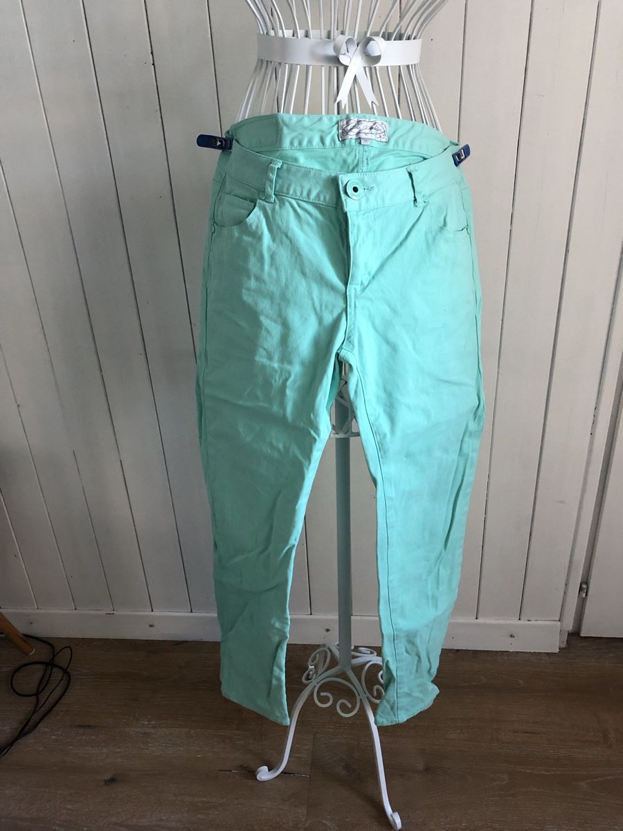 Hosen: Pantalon Lola Espeleta turquoise 36 – Gebraucht aus Cuarnens von Sandrine0110