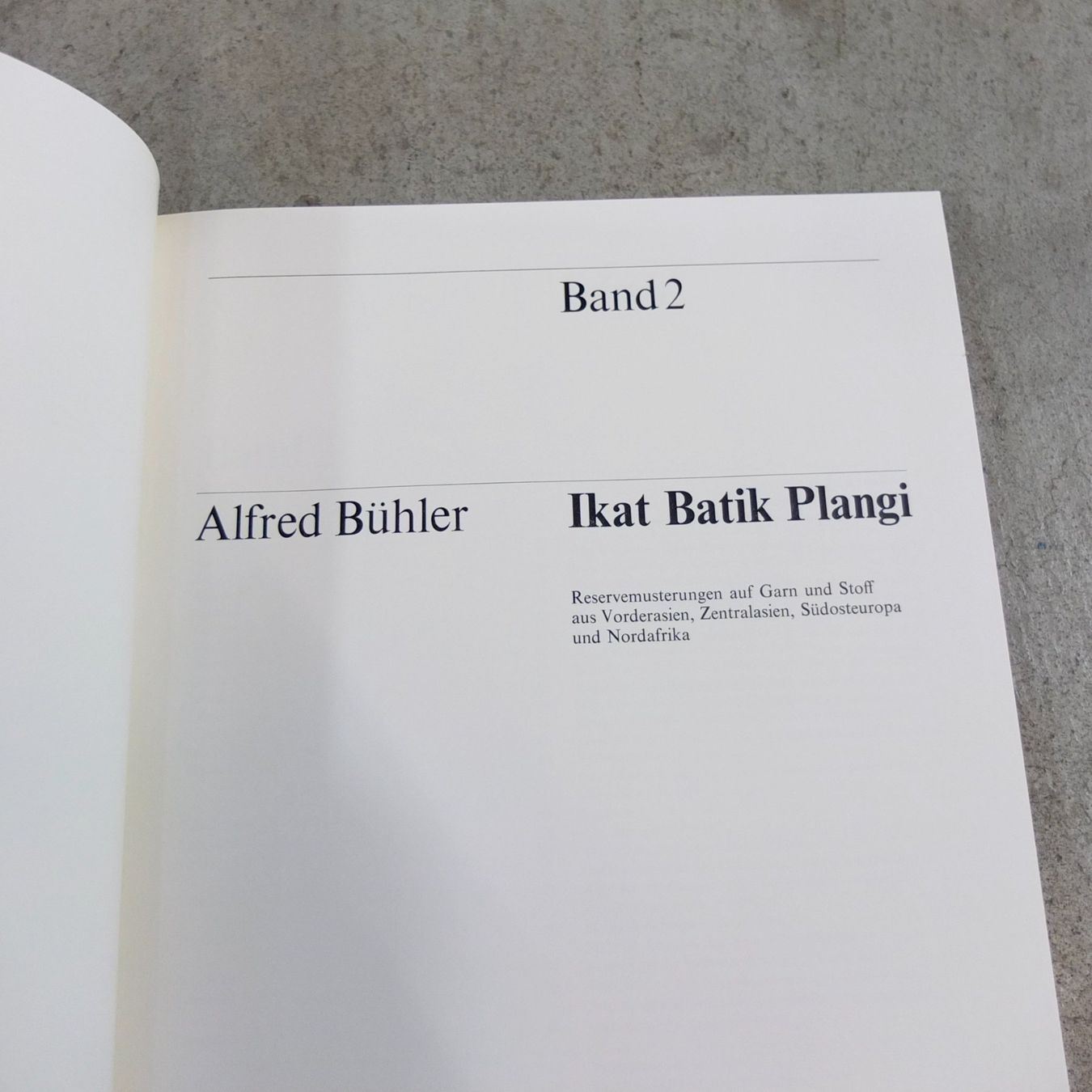 Libri: Itak Batik Plangi von Alfred Bühler, 1972 – Usato da Basel venduto da Brocki-auf-dem-Wolf 5