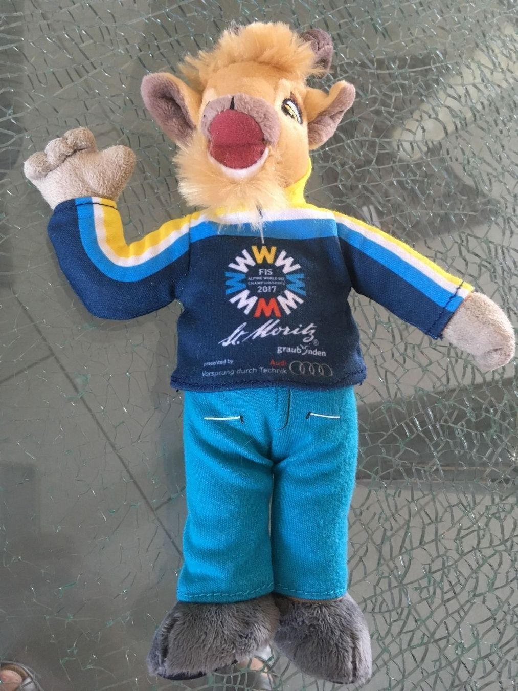 Bambole: Championslige Mascottchen 2017 FIS – Nuovo (secondo la descrizione) da Oftringen venduto da andrax 2