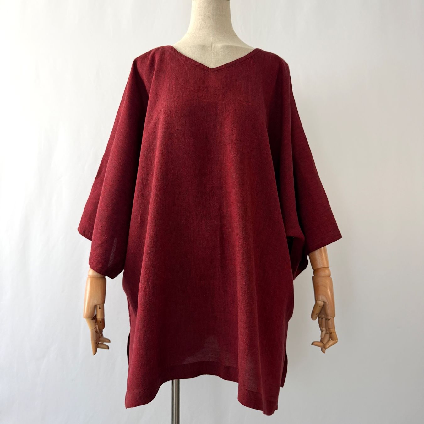 Tuniche: AGATHE New Oversized linen kaftan tunic top – Nuovo (secondo la descrizione) da Emmen venduto da Nightingale_2022 1