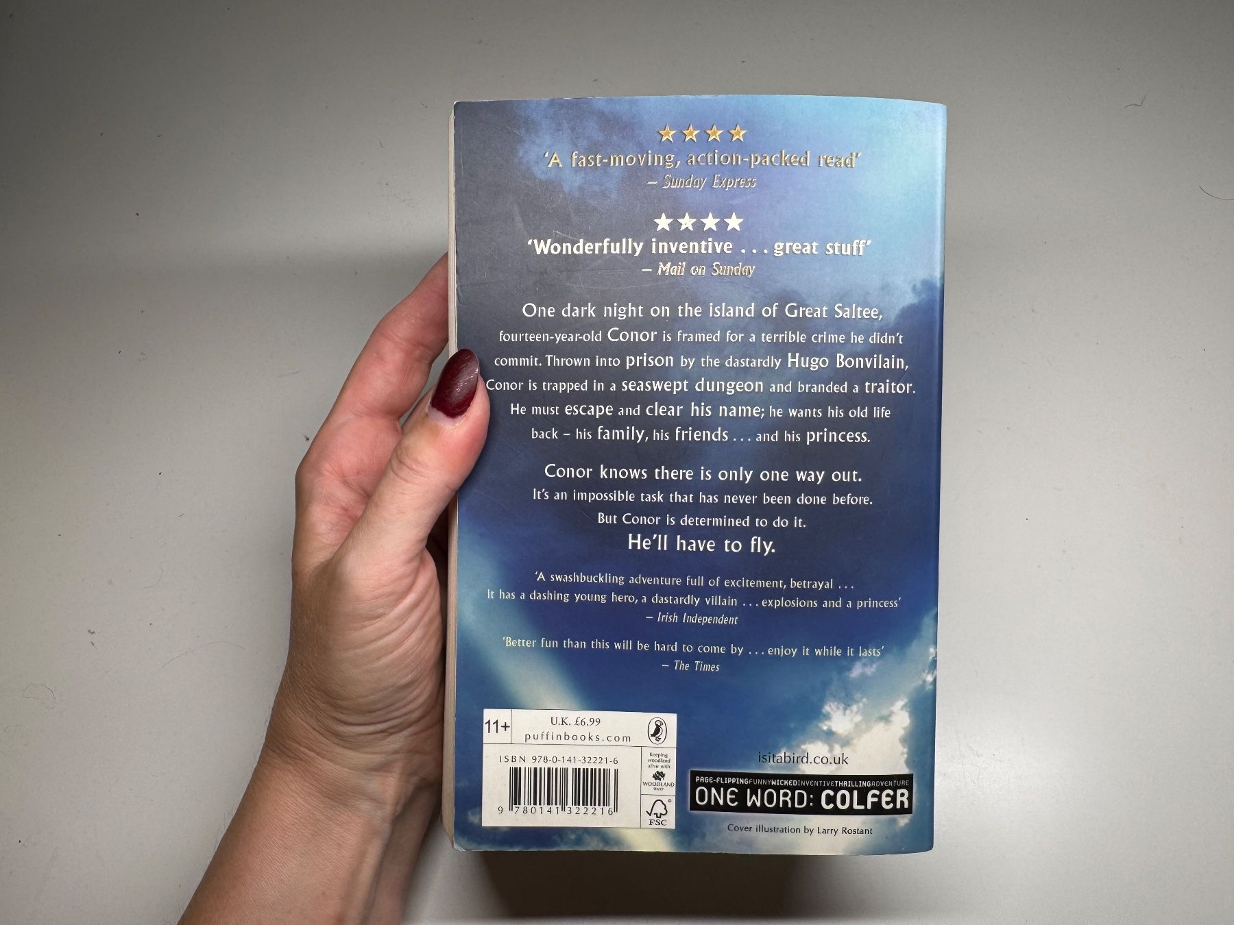 Libri: NOVEL: Eoin Colfer, Airman – Usato da Grosswangen venduto da English_books 9