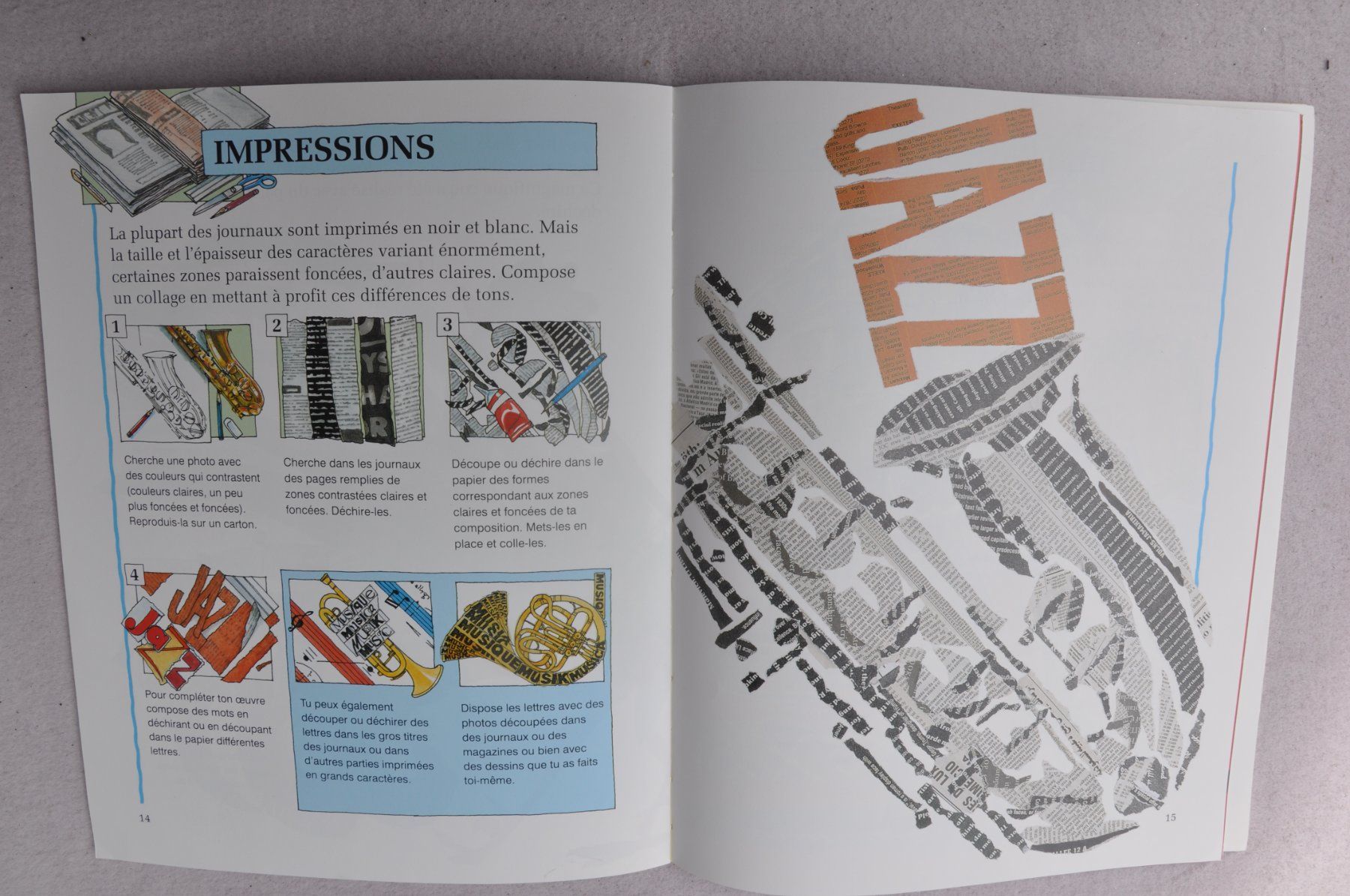 Libri: Collages - Petit à petit - à partir de 7 ans – Usato da Fully venduto da Minouchka 1