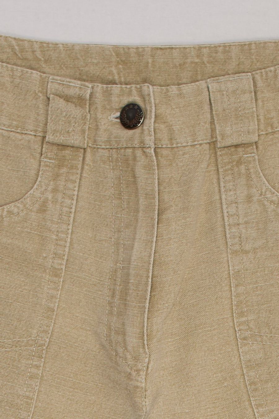 Hosen: Pantalon Lin Coton Beige Large T. M – Gebraucht aus Fribourg von re-fine 2