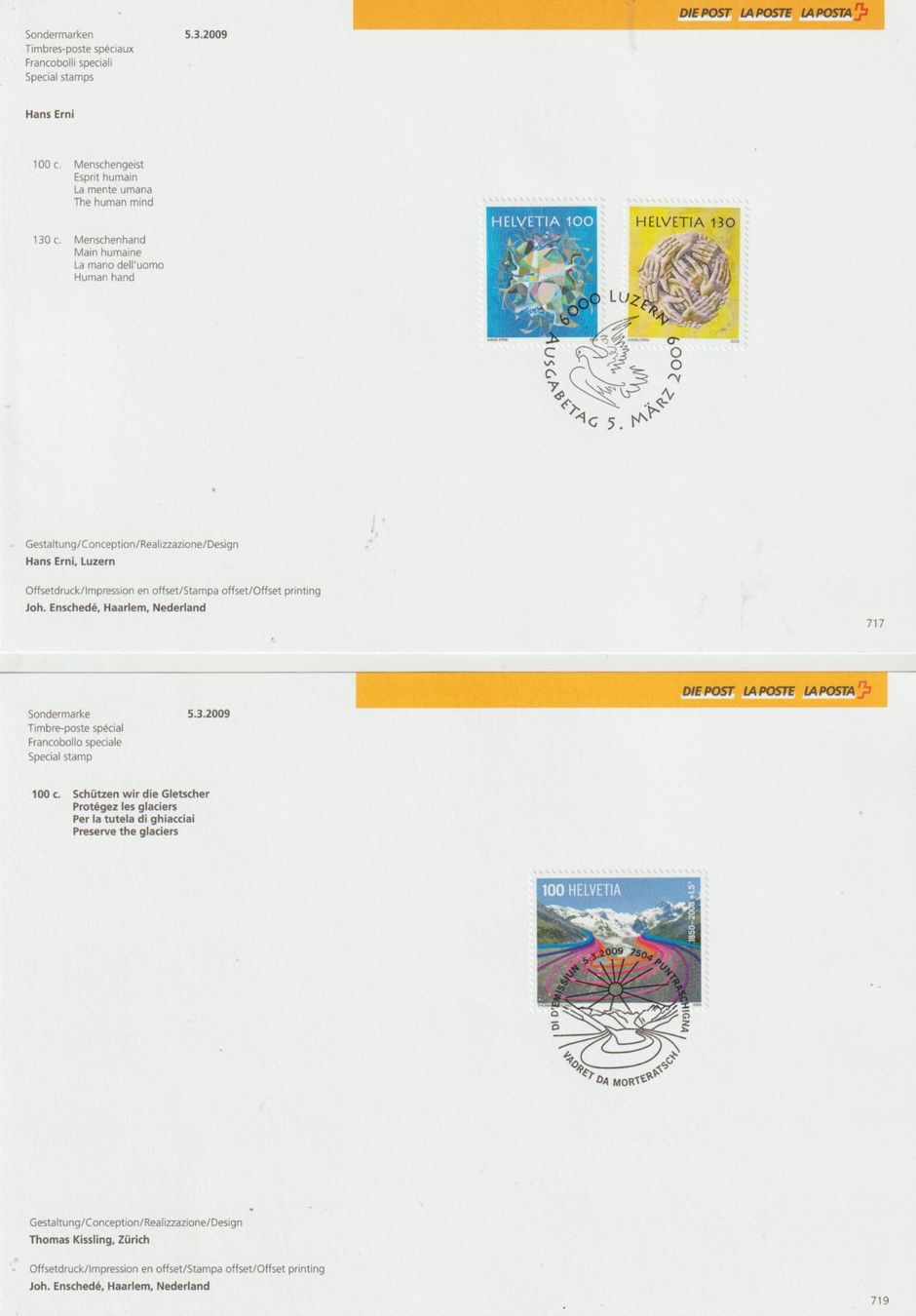 Tutti i francobolli: Timbres suisses – Usato da Crans-Montana venduto da kira56 4