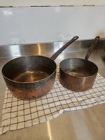 Casseroles en cuivre