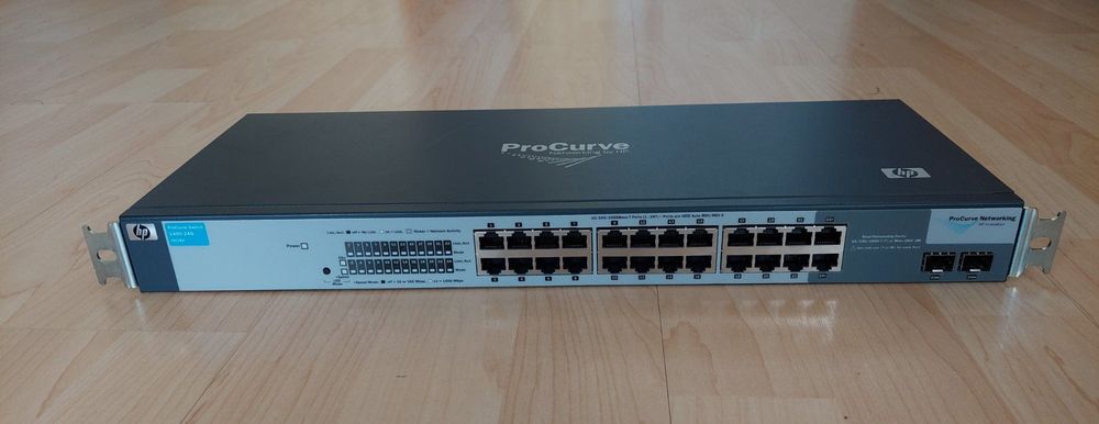 Switch Gigabit HP 1400-24G J9078A - 24 Ports Ethernet, 1 Gbps, Occasion