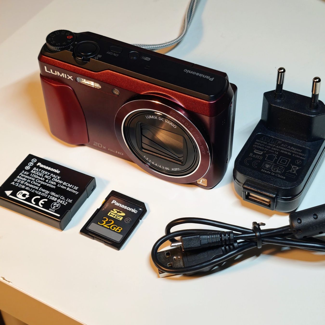 Panasonic Fotocamera: Panasonic DMC-TZ56 Digitalkamera / 20x Zoom – Usato da Thörishaus venduto da vintagger 3