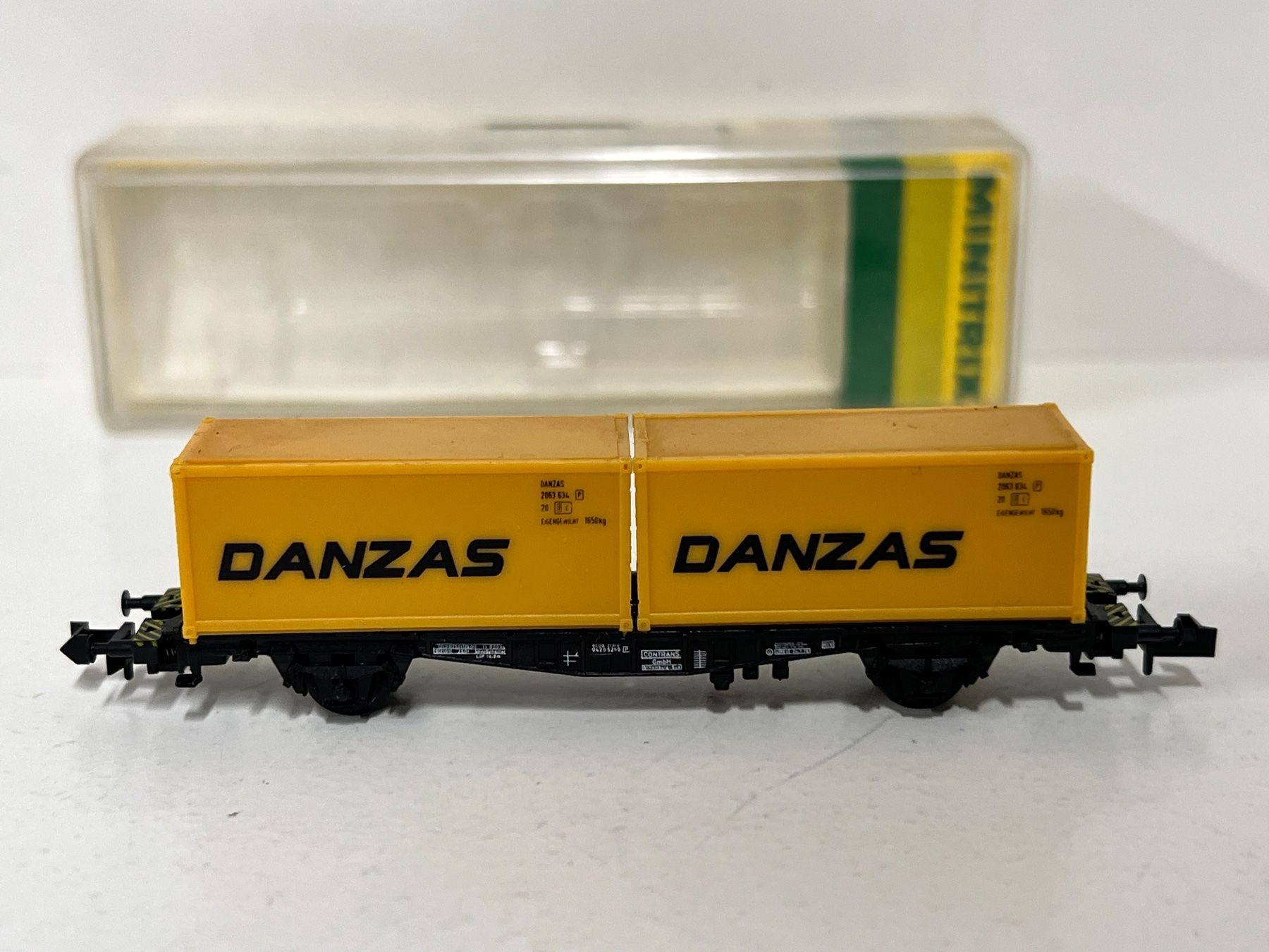 Trix Modellini di ferrovie: Minitrix Spur N Danzas – Usato da Geroldswil venduto da TopTrain54