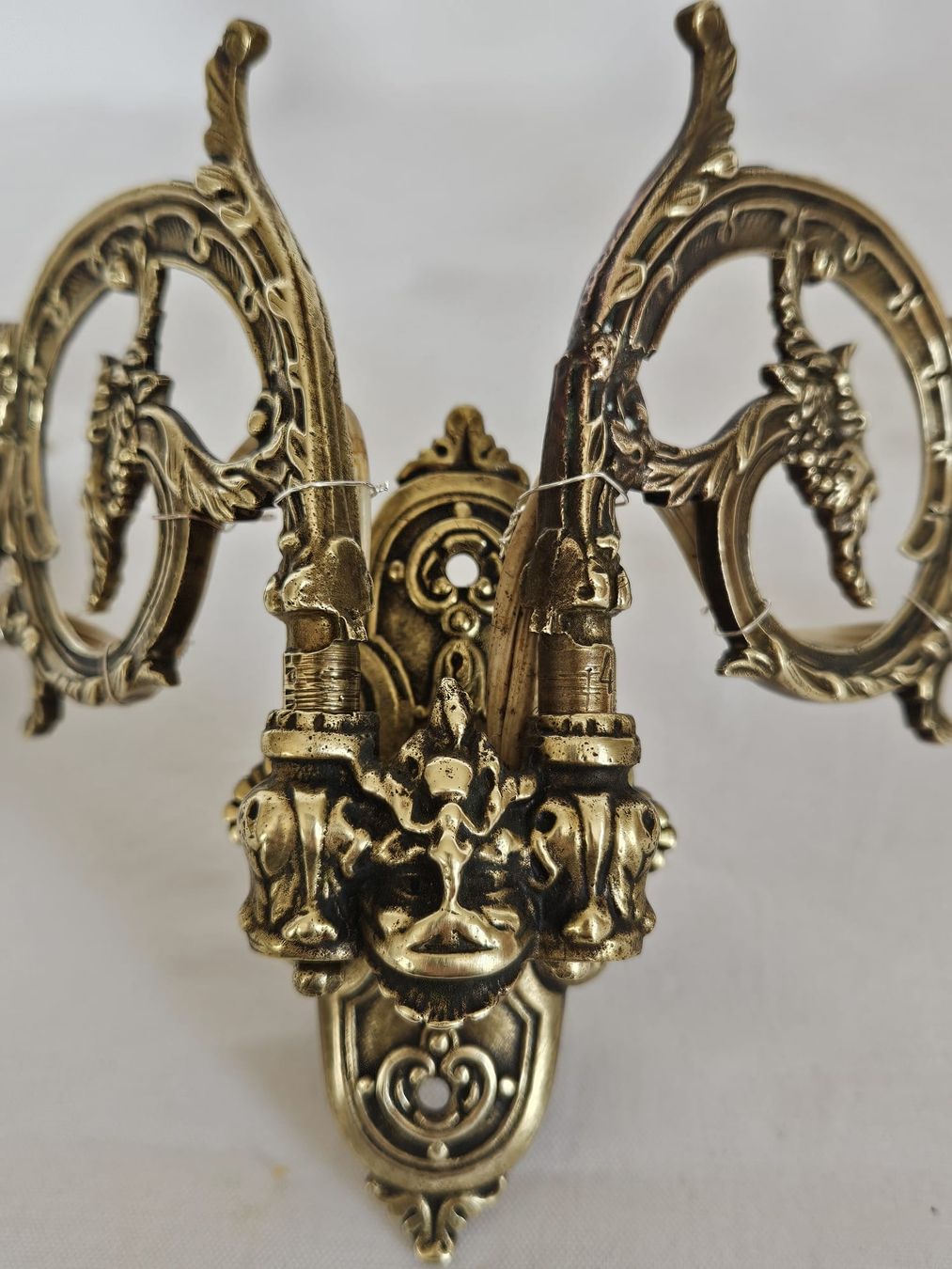 Lampes: Antike Wandlampe / Messing – D'occasion à Werthenstein par Marsche1 2