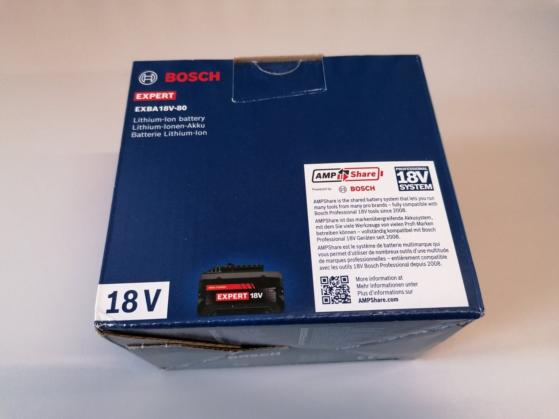 Bosch Accus & piles: Bosch Akku EXPERT 18V 8.0Ah Nr.07 – Neuf avec emballage d'origine à Reiden par mja_2bsk 1