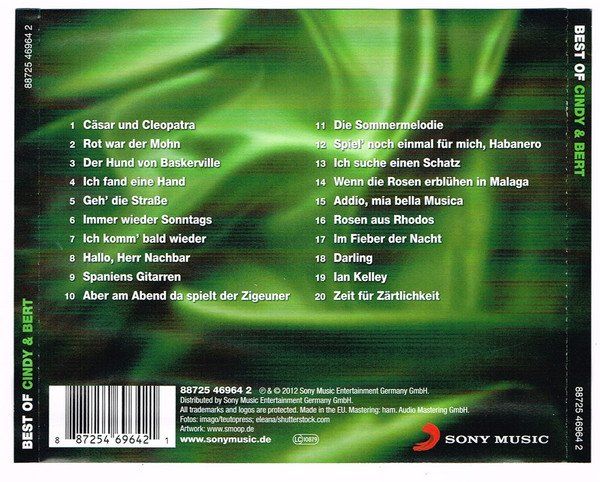 CDs: CD Cindy & Bert - Best of (2012) – Gebraucht aus Möriken AG von mineralia 1