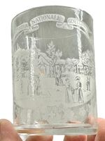 Verre souvenir Exposition nationale Genève 1896