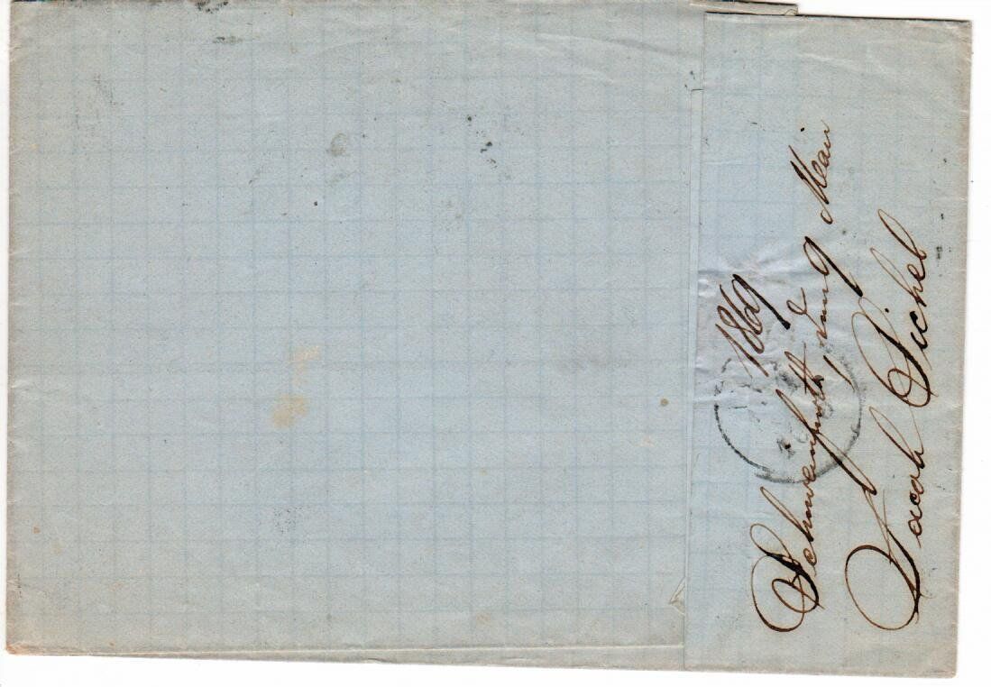 Tutti i francobolli: Brief, Bayern 1869 - Hufeisenstempel – Usato da Wolhusen venduto da Curver9 1