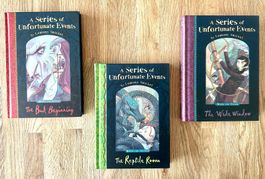 3 Kinderbücher Englisch "A Series of Unfortunate Events"