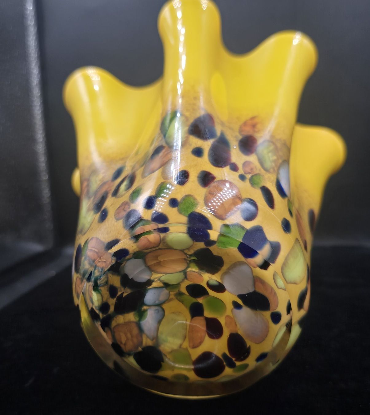 Vasi & Recipienti: Taschentuch Glas Vase Hand Made – Usato da Rorschacherberg venduto da snOOpydOg11 8