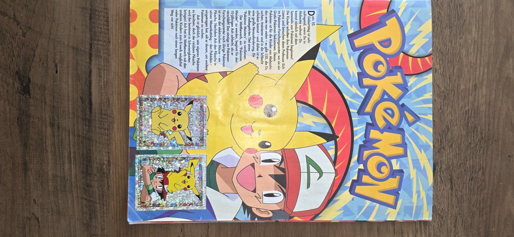 Pokémon Carte collezionabili: 3 x Pokemon Stickeralbum – Usato da Goldswil venduto da downie84 1
