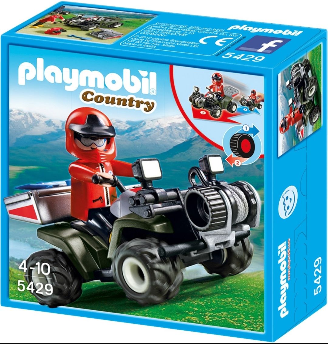Playmobil Giocattoli: Playmobil Bergretter Quad 5429 – Usato da Zuzgen venduto da rom_g2sk