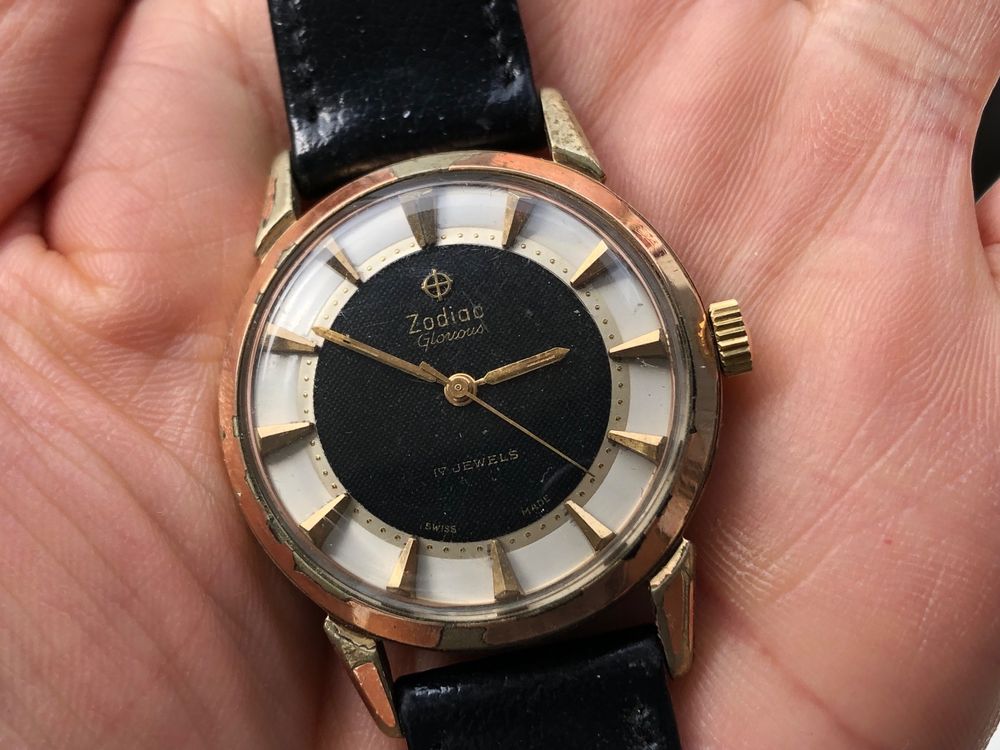 Montre vintage Zodiac m canique 34mm fonctionne 1960 Kaufen auf