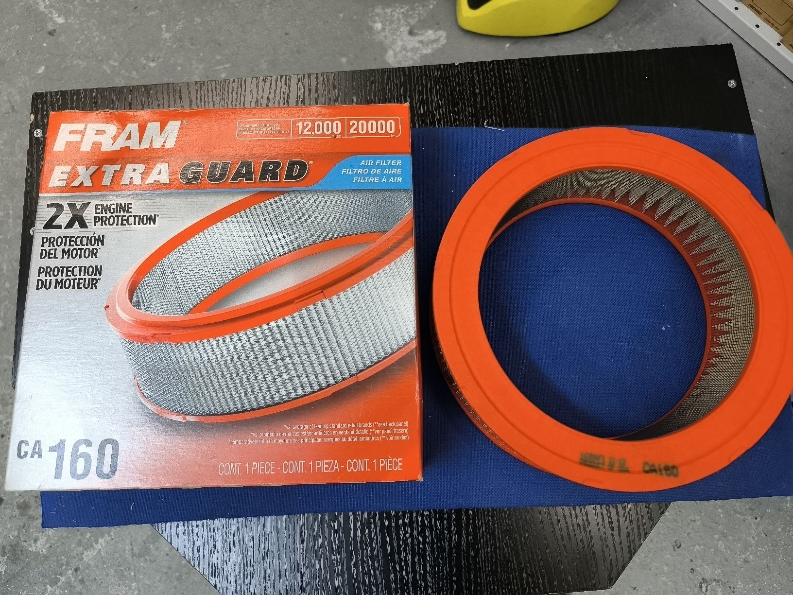 Toutes les pièces auto: FRAM Extra Guard CA160 Luftfilter neu Div Mopar 1946 - 2003 – Neuf avec emballage d'origine à Oberwil b. Zug par Gto469