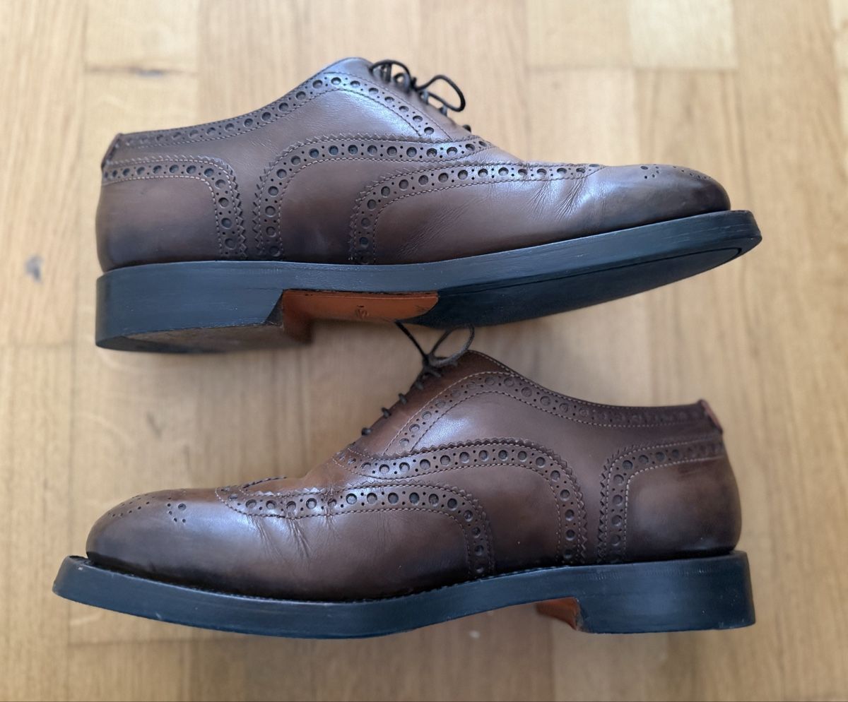 Santoni Scarpe da uomo: Santoni Lederschuhe – Usato da Pfäffikon SZ venduto da dom_6zfl 2