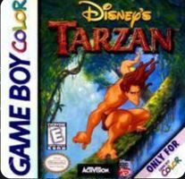 Jeu Disney's Tarzan Game Boy Color en bon état - cartouche