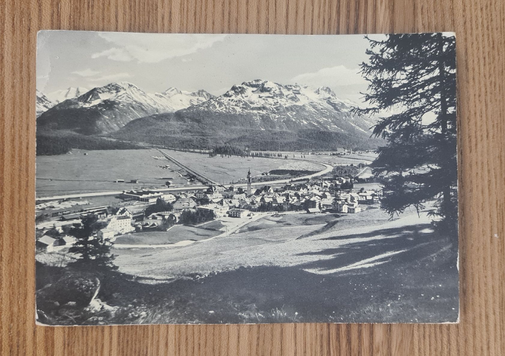 Cartoline postali: Samedan 1954 – Usato da Ebikon venduto da Donar50