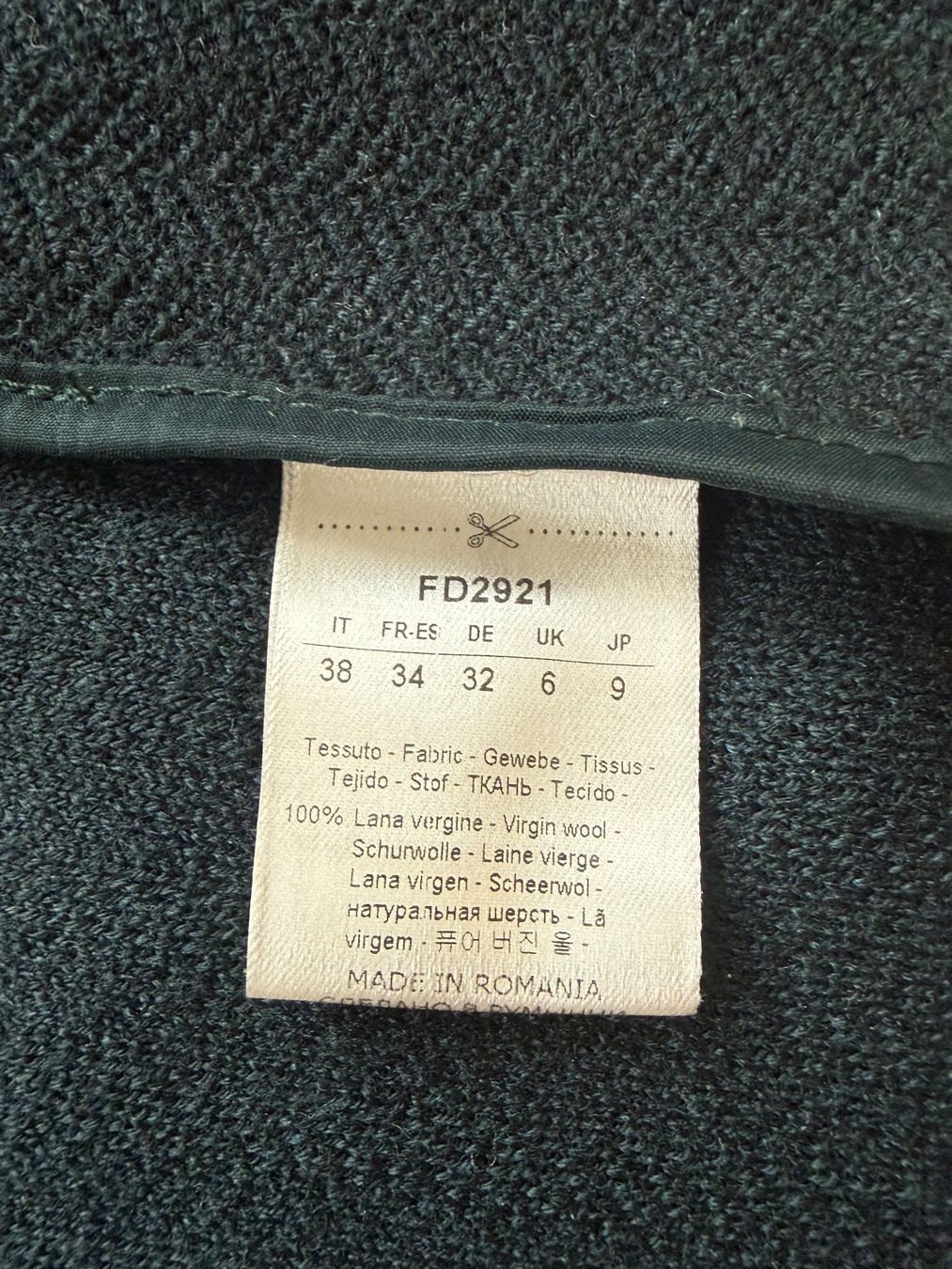 Circolo Giacche: Dunkelblauer Schurwoll Blazer, Circolo, Gr. 32 – Usato da Meilen venduto da mohnblume 5