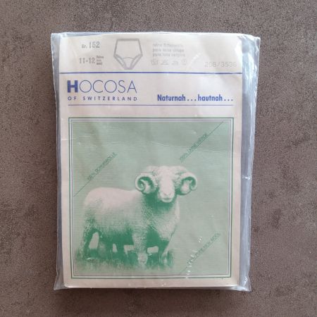 Sous-vêtement laine vierge Hocosa Suisse, neuf