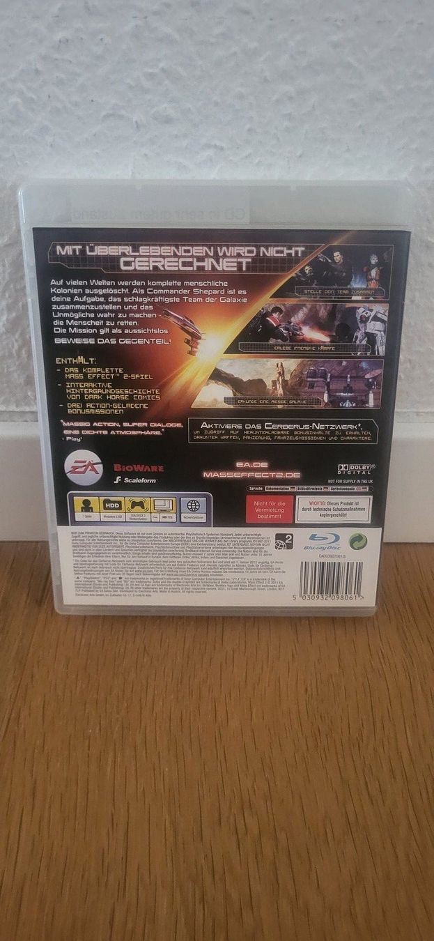 Sony Giochi: PS3 - Mass Effect 2 – Usato da Münsingen venduto da Heroism2010 1