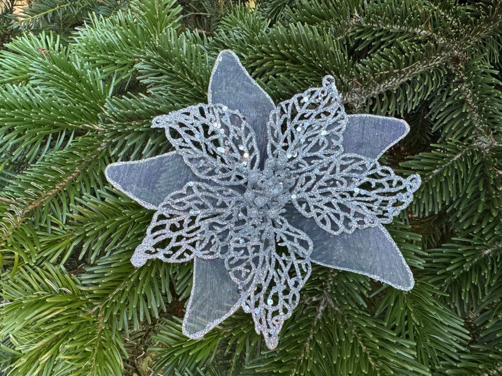 Alle Dekorationen: Hochzeit - Blume - Eiskristall - Glitzer - silber - neu – Neu (gemäss Beschreibung) aus Zürich von Alot16 7