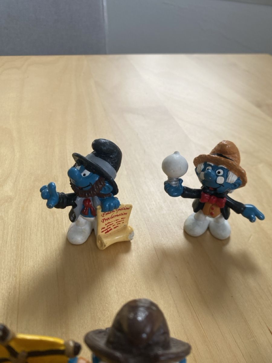 Schleich Statuette: Geschichtsschlümpfe – Usato da Tuggen venduto da Haribo3000 3