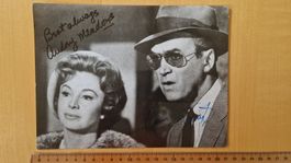 James Stewart / Audrey Meadows, Original Autogramme