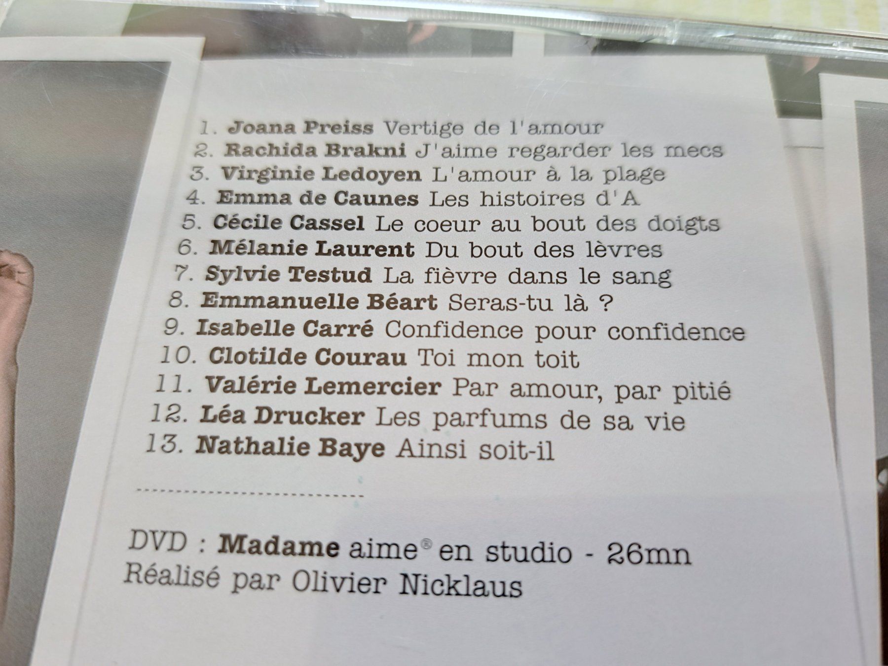 CD: Cd Madame Aime - Compilation reprises  – Usato da Pully venduto da bro_n52j 4