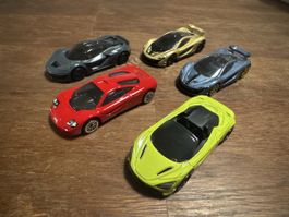 Hot Wheels 7er Set McLaren