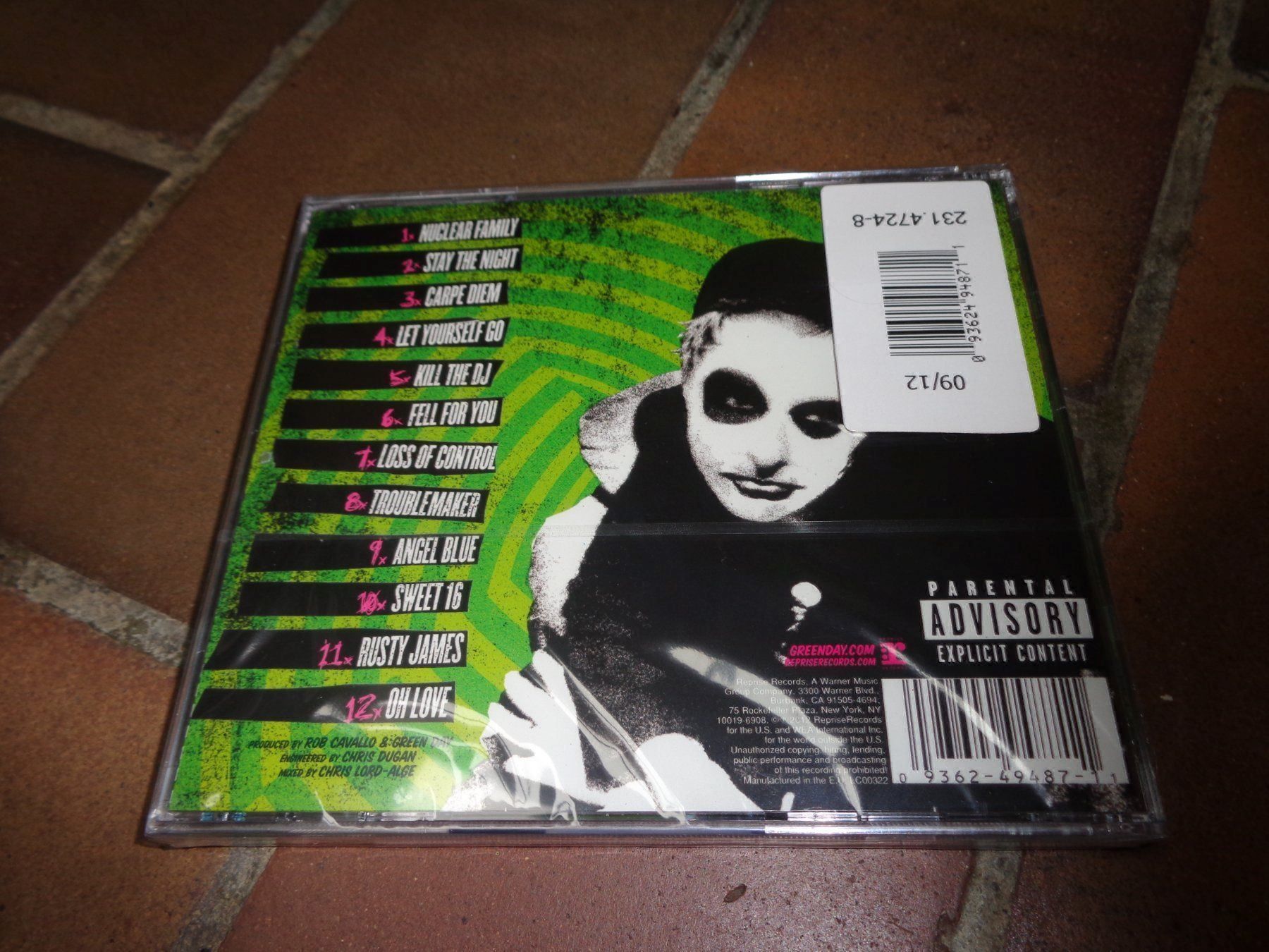 CD: Green Day - UNO CD NEU – Nuovo e nell'imballaggio originale da Olten venduto da Disc-Ausverkauf 1