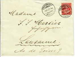 Brief, Trait Don Port Montreux 1906